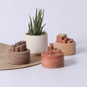 Factory Festivals Ornaments Decoration Gifts Wooden <b>Essential</b> Oil Diffuser Wood Material Fragrance Diffuser Modern Style - Product Image 1