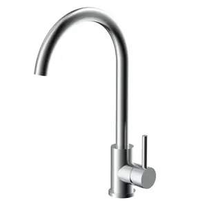 Grifos giratorios de agua para cocina, accesorio giratorio de acero inoxidable, de cerámica moderna y moderna, 360 grados