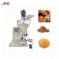 Machine de remplissage de poudre à vis sans fin en acier inoxydable contrôlée par PLC, pour bouteilles et sacs en plastique, 10g-500g, produits chimiques - Vente chaude