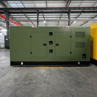 Générateur diesel silencieux de 400 kVA, triphasé, 320 kW, refroidissement par eau, insonorisé pour centrale électrique industrielle