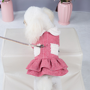 Abiti di Lusso per Cuccioli da Matrimonio Rosa, Vestiti Carini da Principessa per Cani - Product Image 1