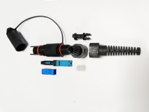 Câble de raccordement en fibre <span class=keywords><strong>optique</strong></span> véritable, nouvelle conception, mini Corning, extérieur, étanche IP67, CPRI RRU FTTA, assemblage rapide, connecteur SC APC - Product Image 2