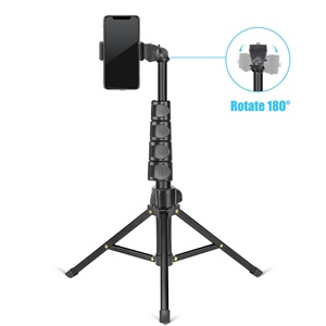 Zhuomei E168 Máy ảnh chụp trực tiếp ngoài trời cầm tay lưới màu đỏ mới Chân máy âm thanh nhanh Lắc vật liệu hợp kim nhôm bền - Product Image 5