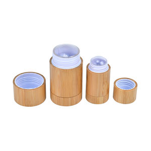 Mascarilla Limpiadora Desodorante de Madera de Bambú Natural en Barra, Perfume Sólido Recargable de 15ml 30ml 50ml 75ml, Tubo Cosmético Retráctil - Product Image 3