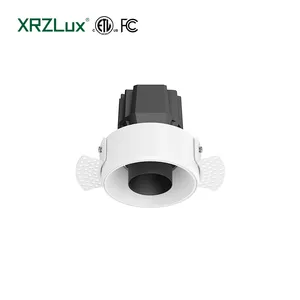 إضاءة داخلية XRZLux 10 واط من الألومنيوم مضادة للوهج إضاءة سقف إضاءة داخلية