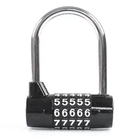 XMM-8057A Hoge Kwaliteit 5 Nummer Combinatie Lock Zware Grote Zinklegering Lock Beveiliging Bagage Gym Hangslot Fabriek Direct