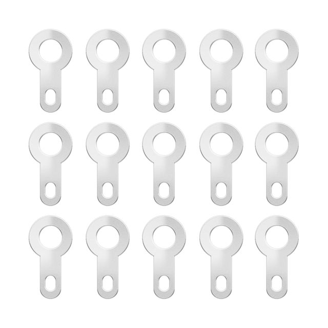 RS Series Tinned Brass Solder Tag Lug Plate Bare Ring Terminal for Micro Motors Tape Recorder Cores (1000pcs/bag)
