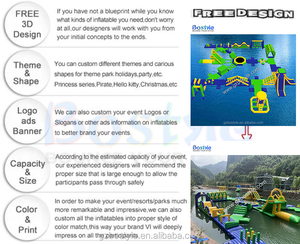 Ngoài trời đầy màu sắc nhà bị trả lại người lớn trẻ em PVC <span class=keywords><strong>Inflatable</strong></span> công viên nước <span class=keywords><strong>Inflatable</strong></span> công viên giải trí nhảy trở ngại khóa học để bán - Product Image 6