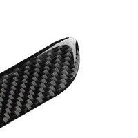 Audi A3 8V 14-19 Accessoire de garniture décorative extérieure 3K 5D Protecteur de seuil de porte de voiture en fibre de carbone