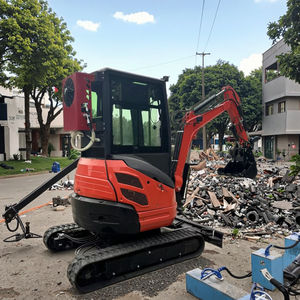 Mini Escavatore Cingolato KN25 per Uso Domestico, Piccola Scavatrice per Ingegneria Municipale, Demolizione e Scavo di Trincee - Product Image 6