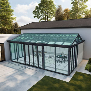 Porte e Finestre in Alluminio <span class=keywords><strong>a</strong></span> Taglio Termico Personalizzate per Terrazza e Giardino di Villa, con Vetro Temperato - Product Image 5