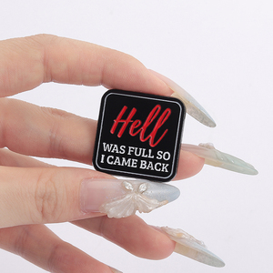 Địa Ngục là đầy đủ vì vậy tô<span class=keywords><strong>i</strong></span> đã trở lạ<span class=keywords><strong>i</strong></span> men pin ác Buồn Cườ<span class=keywords><strong>i</strong></span> <span class=keywords><strong>Quote</strong></span> Satan là hạnh phúc vớ<span class=keywords><strong>i</strong></span> sự tiến bộ của tô<span class=keywords><strong>i</strong></span> trâm cà<span class=keywords><strong>i</strong></span> Lapel huy hiệu đồ trang sức quà tặng - Product Image 4