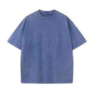 Design Custom logo 100% Cotton Acid Wash 230Gsm Heavyweight Vintage Men <b>T</b> Shirt Custom Printing Blank Vintage <b>T</b> Shirt - Product Image 3