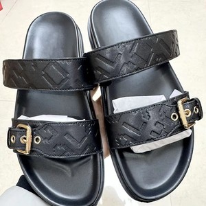 <span class=keywords><strong>Sandali</strong></span> con fibbia a doppia cintura di marca alla moda scarpe da passeggio in grano di metallo morbide comode scarpette Casual - Product Image 6