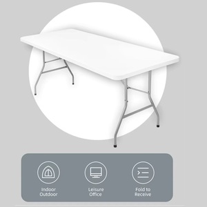 <span class=keywords><strong>Table</strong></span> pliante de <span class=keywords><strong>camping</strong></span> extérieure personnalisée, légère, en résine et fer, <span class=keywords><strong>avec</strong></span> hauteur réglable, meubles de jardin - Product Image 4