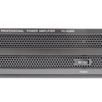 Amplificador de Potencia Estéreo Profesional y Confiable de 2 Canales y 300W*2 Clase AB, Metálico, para KTV y Audio en Casa, Fabricante OEM