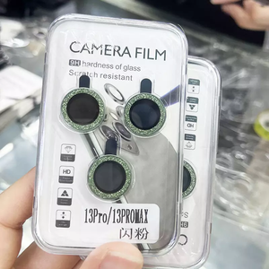 Protector de Lente de Cámara con Brillantina de Diamantes para <span class=keywords><strong>Samsung</strong></span> <span class=keywords><strong>Galaxy</strong></span> A32 A53 F13 S22 <span class=keywords><strong>Z</strong></span> <span class=keywords><strong>Fold</strong></span> 2 Flip3 Flip <span class=keywords><strong>4</strong></span>, Protector de Lente de Cámara Verde - Product Image 4