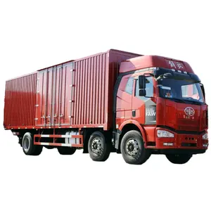 FAW Jiefang J6M Heavy Truck 280 HP 6X2 9.5m Bar Vans Type Truck