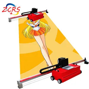 Personalized color printing parking space Garage floor 3D UV LED printer