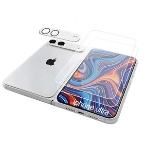 Protection d'écran en verre trempé transparent anti-rayures 9H 2.5D pour iPhone duo - Product Image 3