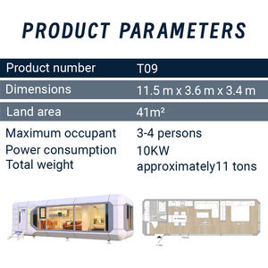 Capsule de bureau de luxe modulaire pour le camping en plein air - Product Image 2