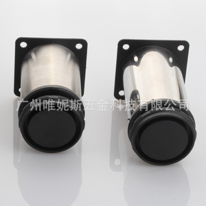 Patas Ajustables para Muebles Winis de Acero Inoxidable, 50 mm de Diámetro, 100 mm de Altura, Diseño Minimalista, Fácil Instalación - Product Image 2