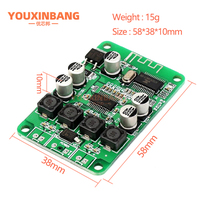 Carte amplificateur audio Bluetooth sans fil TPA3110 2X15W, module amplificateur double canal pour haut-parleur 4/6/8/10 Ohm, DC 10-25V