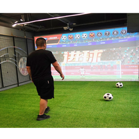 Simulateur de sport de football en réalité augmentée, jeu interactif de projection en réalité augmentée pour le divertissement, les sports, l'athlétisme, la remise en forme, la salle de sport