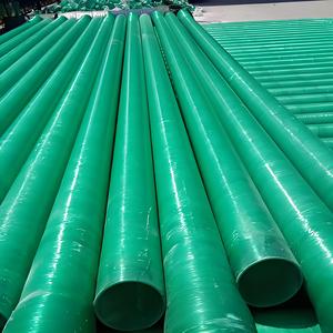 ท่อไฟเบอร์กลาส FRP/GRP ทนความร้อน ป้องกันการกัดกร่อน สำหรับอุตสาหกรรมเคมี ผลิตด้วยเทคโนโลยีการตัดและขึ้นรูปด้วยการดึงขึ้นรูป ยี่ห้อ Winners Technology - Product Image 1