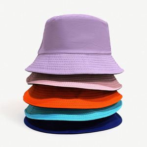 Sombrero de pescador reversible unisex, gorra de cubo de algodón transpirable de doble cara con bordado personalizado e impresión completa - Product Image 1