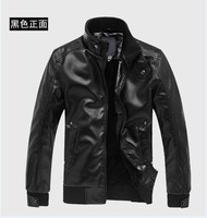 FanLi veste de motard en cuir pour homme, coupe ajustée, col montant, mode, vente en gros
