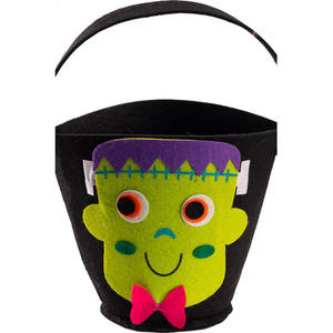 Bolso de Fieltro con Diseño de Frankenstein, Altura 31cm - Product Image 1