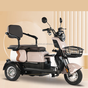 Gran oferta de triciclos eléctricos para adultos e-scooter pequeños scooters de movilidad ebike eléctrica de <span class=keywords><strong>3</strong></span> ruedas para <span class=keywords><strong>3</strong></span> personas - Product Image 1
