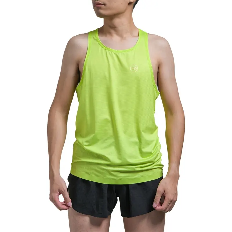 Monton UPF50 + sürdürülebilir PRO Elite maraton yelek nefes Unisex Tank Top dikişsiz koşu atlet