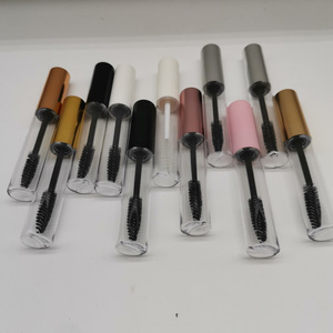 Flacon vide pour mascara et cils DIY, 10ML, en argent asiatique brillant, argent brillant, or brillant, de haute qualité, personnalisable - Product Image 6