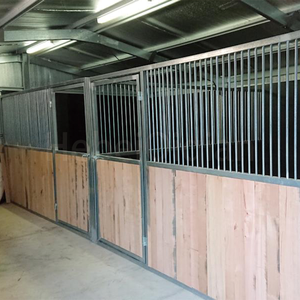 奇前制造7.2英尺高金属欧式马厩框架永久马厩定制竹制马厩 - Product Image 6