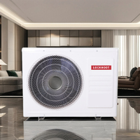 Pompe à chaleur mobile extérieure LOCKHOOT CE approuvée, mini-split intelligent, 220V, R410A, électrique, 2-3 CV, pour hôtels, usage domestique, A++