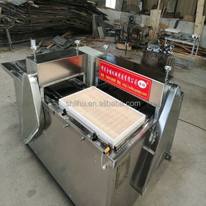 Fudge de caramelo de gelatina, turrón quebradizo, barra de caramelo de maní, máquina cortadora de cubos, máquina cortadora de brownies de pastel de arroz automática - Product Image 3