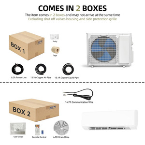 YITAHOME 9000 BTU Mini condizionatore d'aria Modulare calore 19 SEER2 110V fino a 450 Sq. Ft - Product Image 4