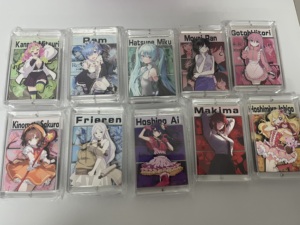 Hot Bán Nhà Máy Trực Tiếp Anime Cô Gái Loạt Mù Hộp-3D Giấy Nghệ Thuật HD Acrylic Hiển Thị Trường Hợp, Sẵn Sàng-Thực hiện Thu Hình - Product Image 5