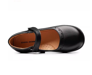 Zapatos Escolares Negros con Botones para Niñas, de 28 a 37 Yardas, Ideales para Viajes, Venta al Por Mayor - Product Image 5