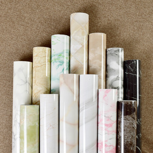 Papel Tapiz de PVC Moderno y Duradero, Textura de Mármol, <span class=keywords><strong>Autoadhesivo</strong></span>, Vinilo Impermeable, Resistente al Aceite y a Altas Temperaturas, Revestimiento <span class=keywords><strong>para</strong></span> Paredes - Product Image 3