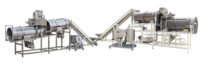 Máquina Extrusora de Alimentos Automática Continua, Línea de Procesamiento de Extrusión Industrial, Sistema de Procesamiento Comercial