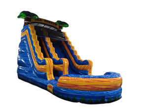 Tobogán Acuático Inflable Comercial <span class=keywords><strong>Mini</strong></span> Azul <span class=keywords><strong>de</strong></span> 16 pies con <span class=keywords><strong>Piscina</strong></span> Gigante, <span class=keywords><strong>Precio</strong></span> <span class=keywords><strong>de</strong></span> Fábrica para Alquiler <span class=keywords><strong>de</strong></span> Fiestas - Product Image 1