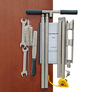 TPLQ-2 Tay Đất khoan Bộ dụng cụ đất mẫu trong vòng 1-2 mét thép không gỉ đất khoan - Product Image 6