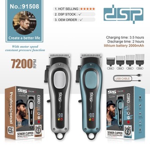 Tondeuse à cheveux électrique Dsp Encore Pro, corps en alliage d'aluminium, rechargeable par USB, pour salon et usage domestique - Product Image 5