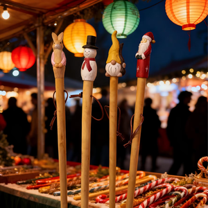 Bằng Gỗ Khắc Handmade Đi Bộ Đường Dài Đi Bộ Thanh Từ Nhà Máy Trực Tiếp - Product Image 1