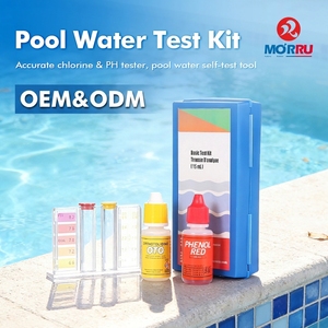 Kit de test d'<span class=keywords><strong>eau</strong></span> de <span class=keywords><strong>piscine</strong></span> 2-en-1 OEM&ODM, bandelettes de test de pH pour <span class=keywords><strong>piscine</strong></span>, kits de test d'<span class=keywords><strong>eau</strong></span> 15ML - Product Image 1