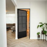 Porte de loft en acier