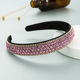 Bandeau fin personnalisable entièrement orné de strass |   Directement de l'usine |   Accessoires de cheveux scintillants pour les fêtes